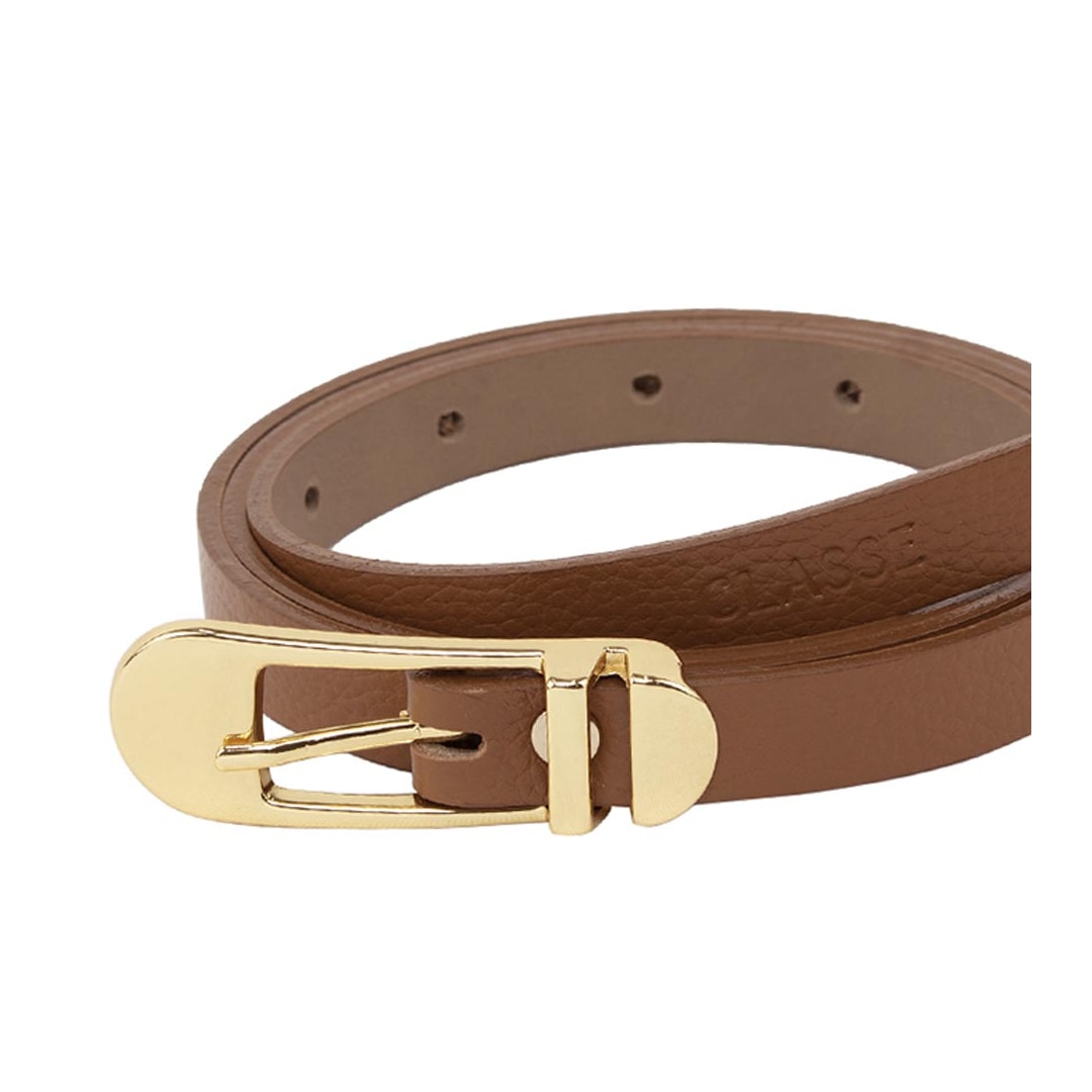 Cinto Classe Feminino Fino De Couro Cf165 Nocciola Cinto Classe Feminino Fino De Couro Cf165 Nocciola