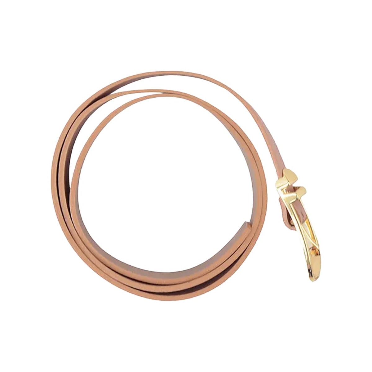 Cinto Classe Feminino Fino De Couro Cf165 Tan