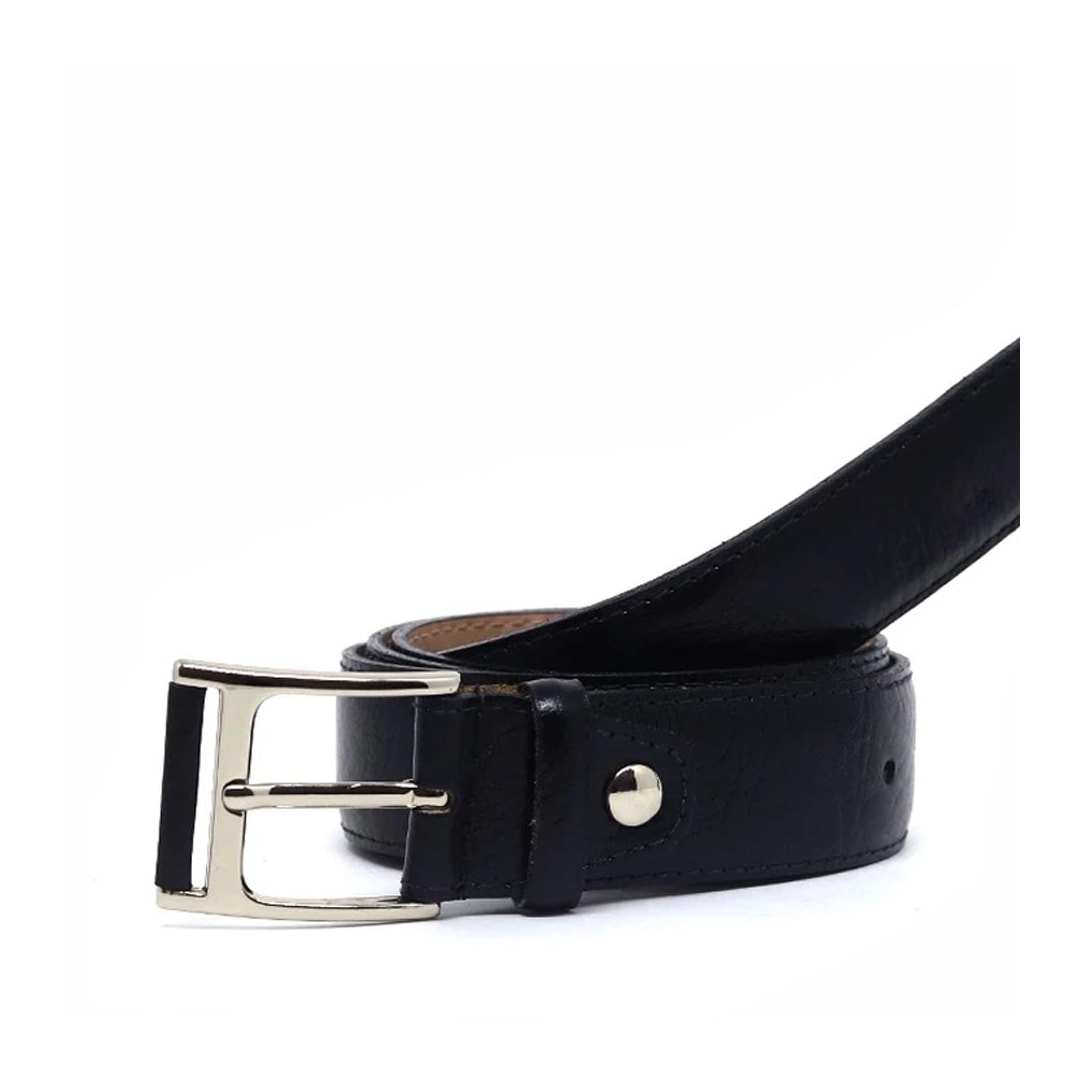 Cinto Classe Masculino de Couro Cm11 Preto