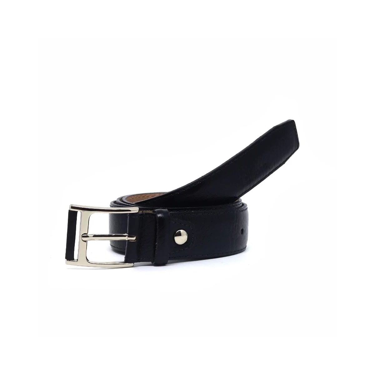 Cinto Classe Masculino de Couro Cm11 Preto Cinto Classe Masculino de Couro Cm11 Preto