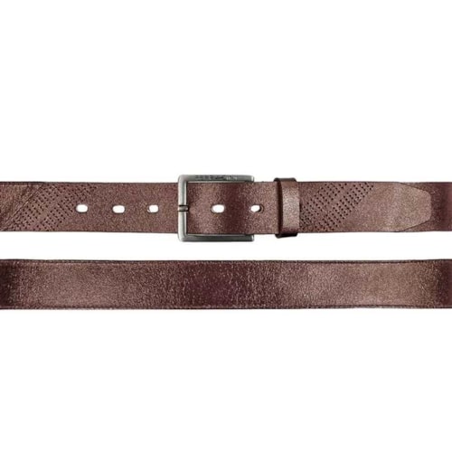 Detalhe - Cinto Ferracini Masculino De Couro Fc667 Havana