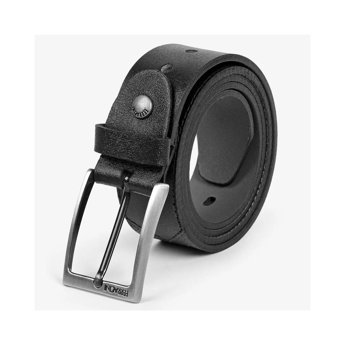 Cinto Ferracini Masculino De Couro Fc667 Preto