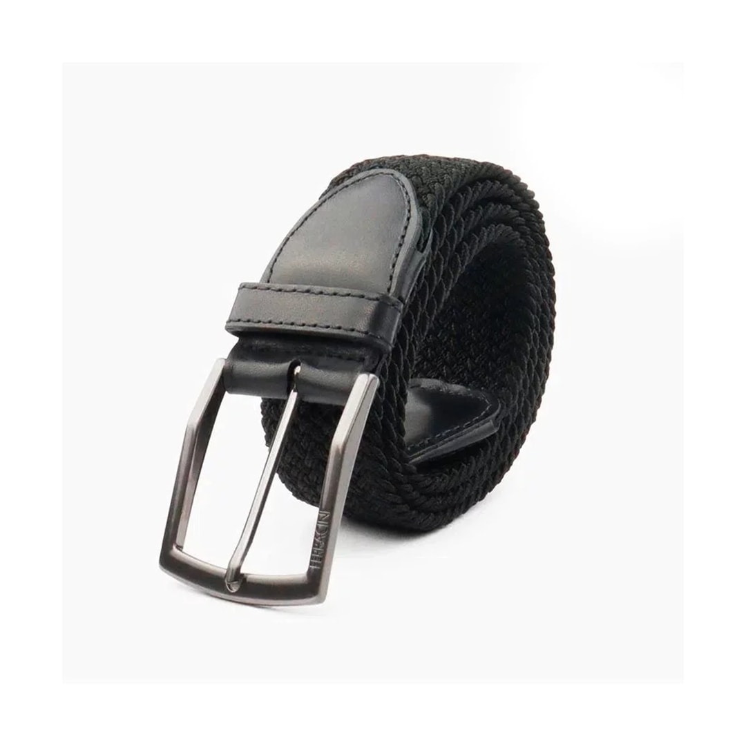 Cinto Ferracini Masculino Elastico Com Couro Fc606 Preto Cinto Ferracini Masculino Elastico Com Couro Fc606 Preto
