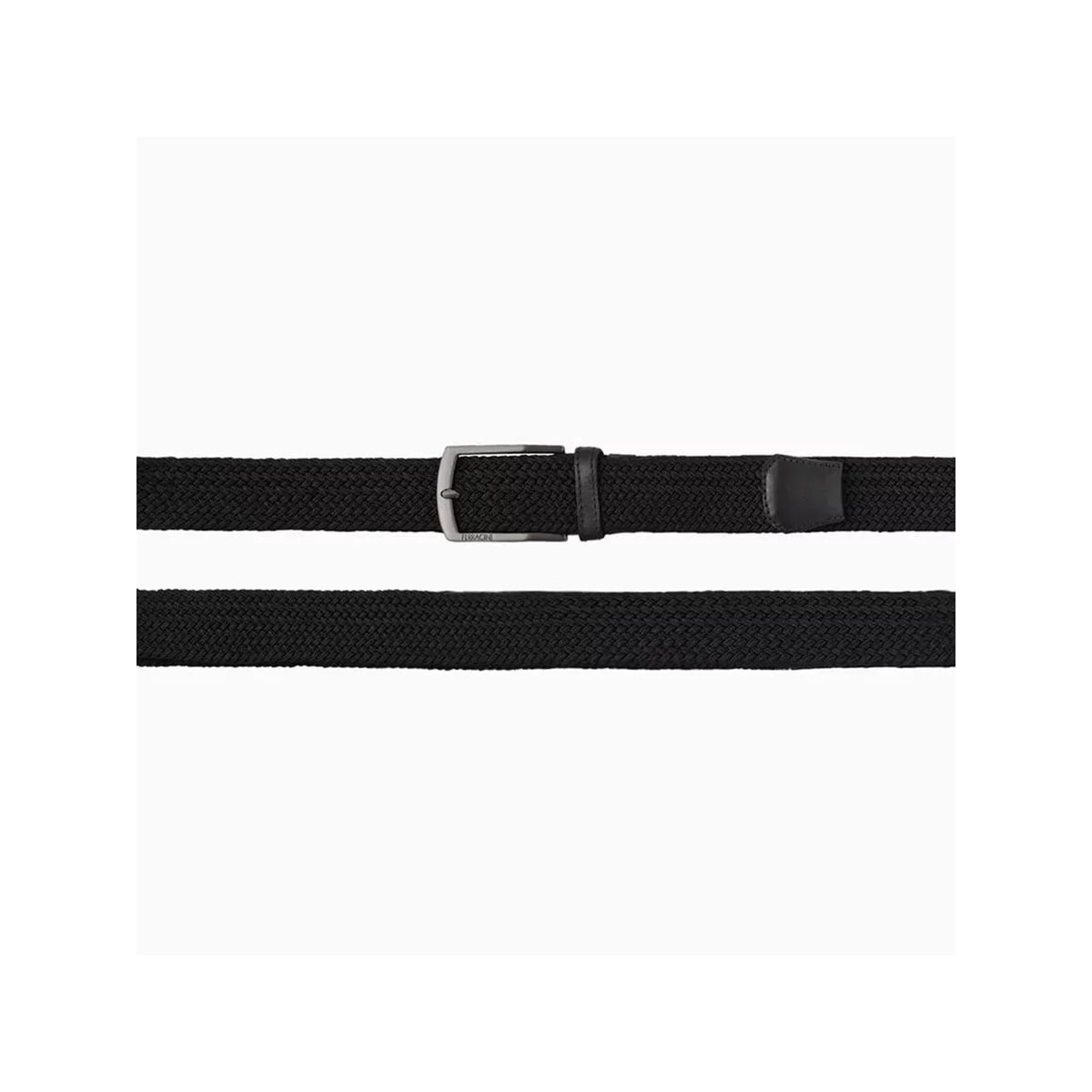 Cinto Ferracini Masculino Elastico Com Couro Fc606 Preto Cinto Ferracini Masculino Elastico Com Couro Fc606 Preto