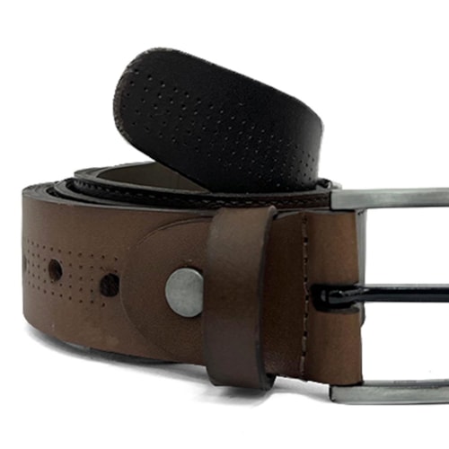 Detalhe - Cinto Franciscomelo De Couro Fm 058 Castor