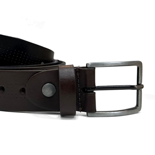 Detalhe - Cinto Franciscomelo De Couro Fm 058 Castor