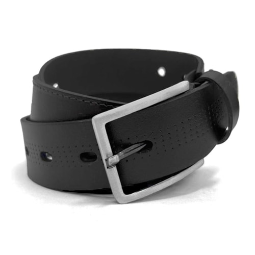Cinto Franciscomelo De Couro Fm 058 Preto