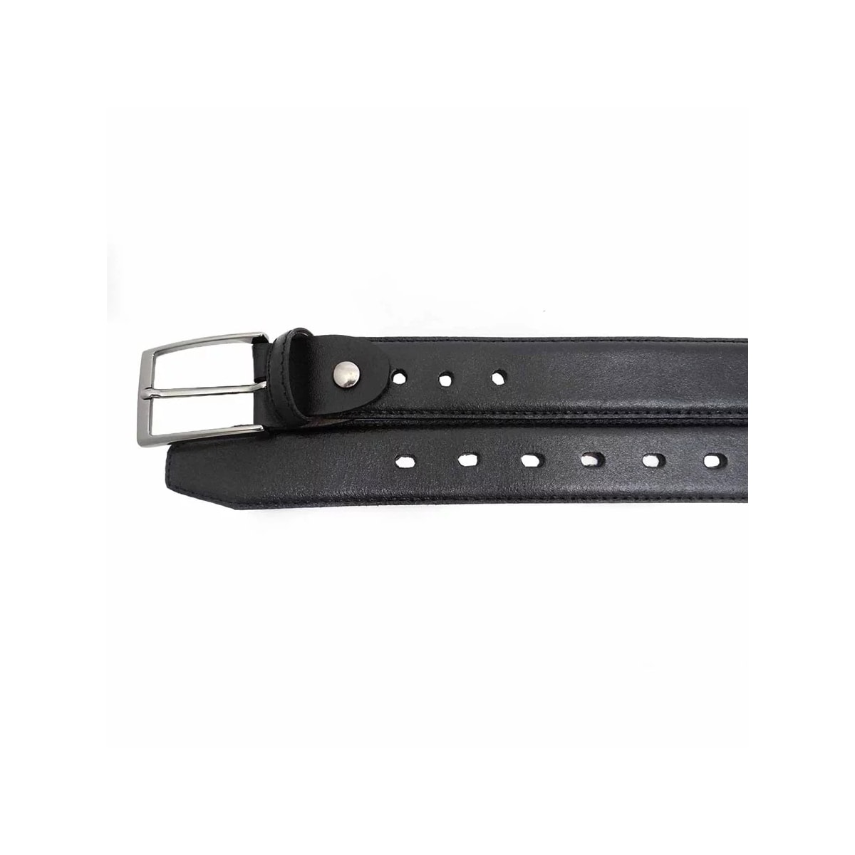 Cinto Franciscomelo Masculino De Couro Fm 042 Preto Cinto Franciscomelo Masculino De Couro Fm 042 Preto