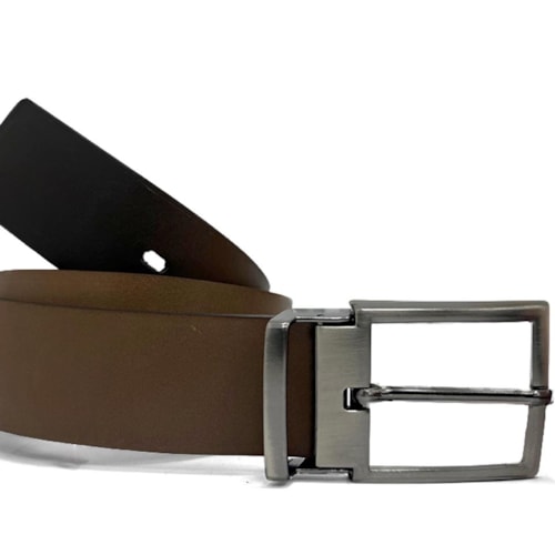 Detalhe - Cinto Franciscomelo Masculino De Couro Fm 104 Castor
