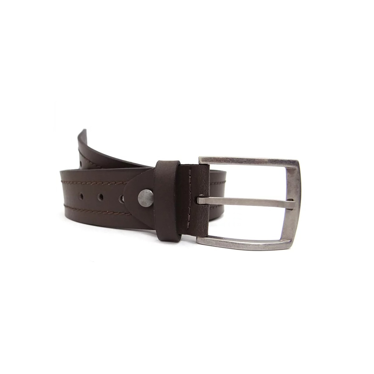 Cinto Franciscomelo Masculino de Couro Fm 1081 Chocolate