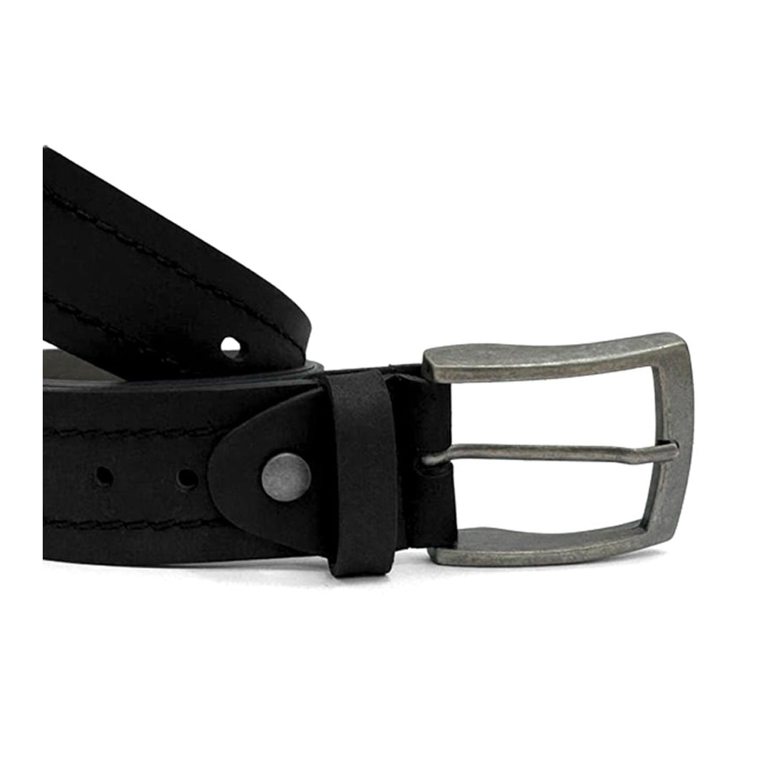 Cinto Franciscomelo Masculino de Couro Fm 1081 Preto