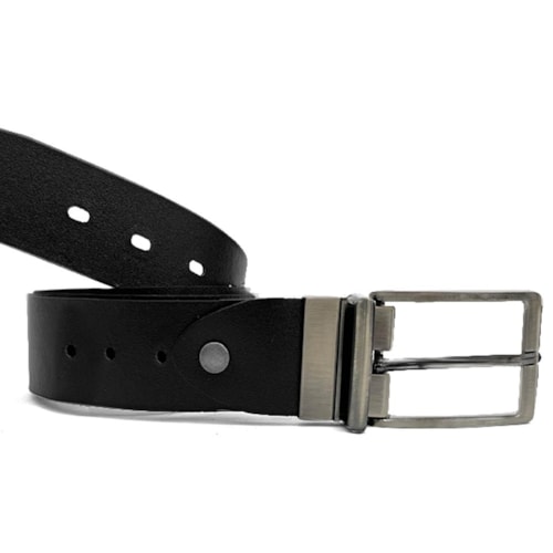 Detalhe - Cinto Franciscomelo Masculino Dupla Face Largo Fm 095 Preto