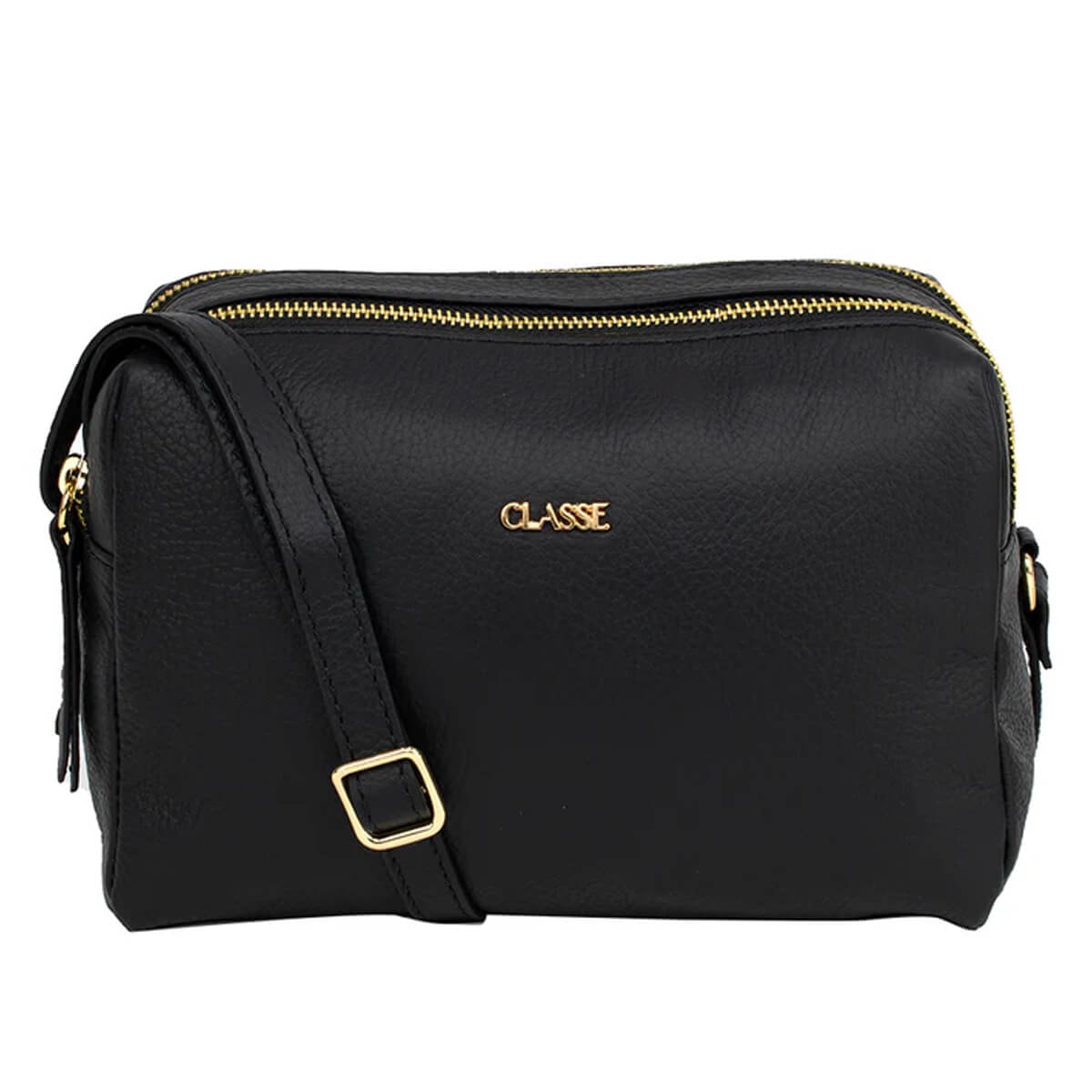 Classe Bolsa Feminina Croosbody De Couro 2870 Preto Classe Bolsa Feminina Croosbody De Couro 2870 Preto
