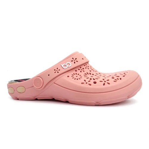 Clog Boa Onda Estampado Feminino Nellie 1317-136 Flamingo