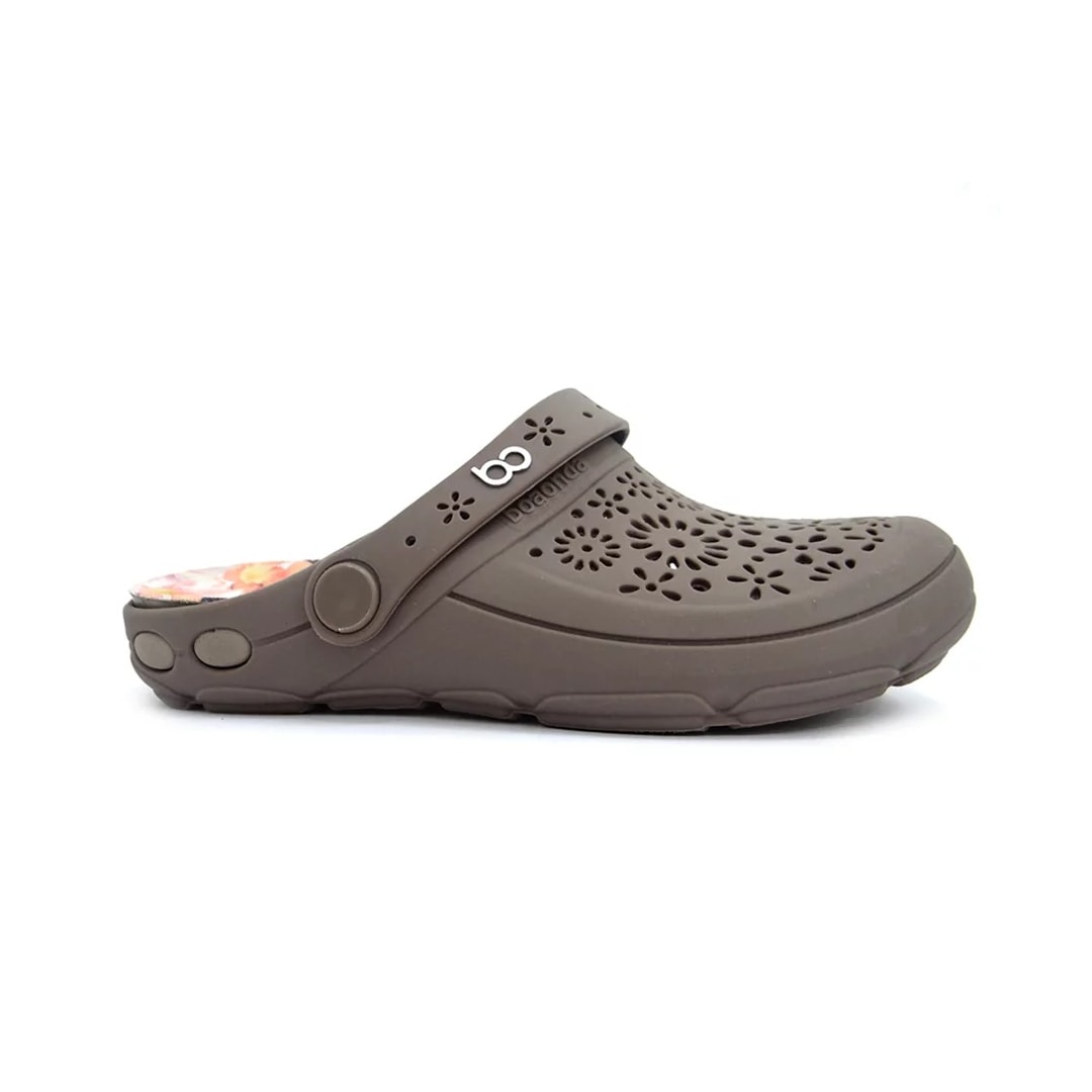 Clog Boa Onda Estampado Feminino Nellie 1317-145 Capuccino