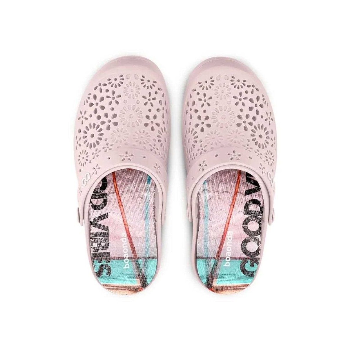 Clog Boa Onda Estampado Nellie 1317-148 Rose Nude Clog Boa Onda Estampado Nellie 1317-148 Rose Nude