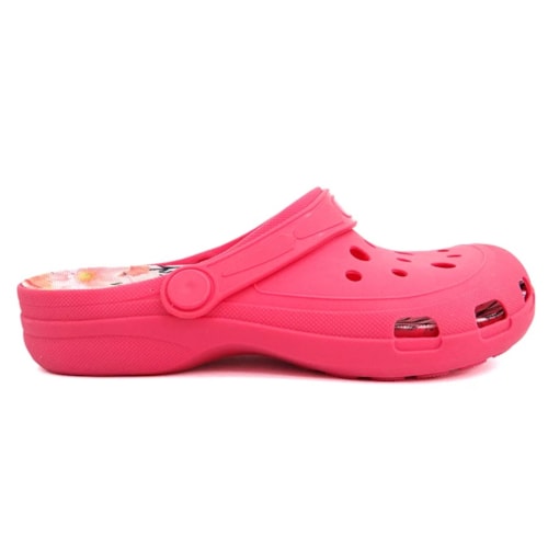 Detalhe - Clog Boa Onda Fantasy 1402-122 Goiaba
