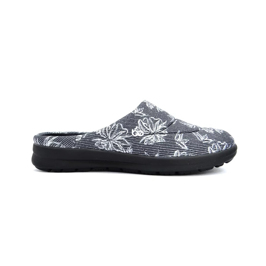 Clog Boa Onda Feminino Fresh 1721-100 Jeans Preto/Preto