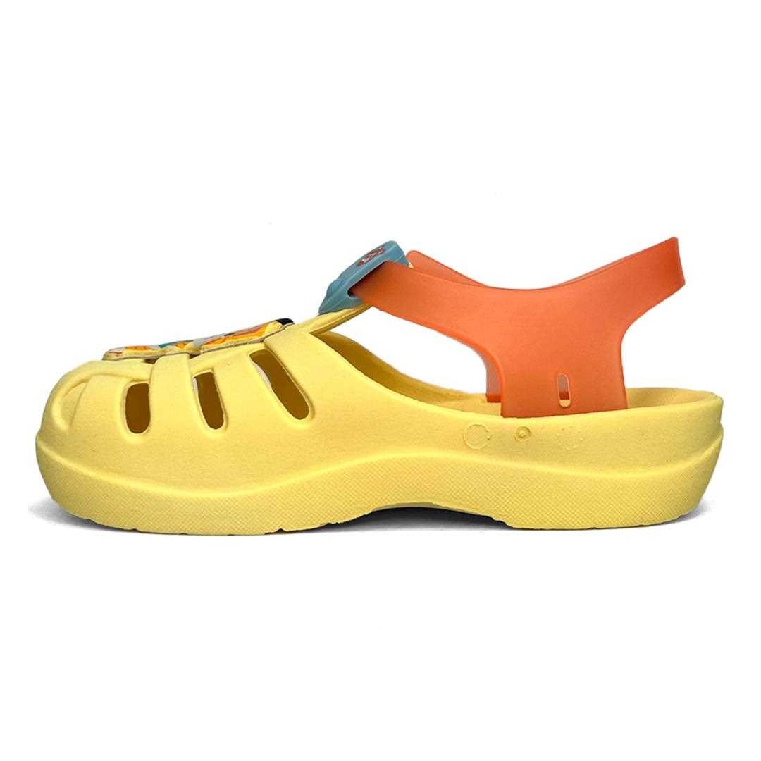 Clog Grendene Babuche 44 Gatos Cuties 22545 Amarelo/Laranja