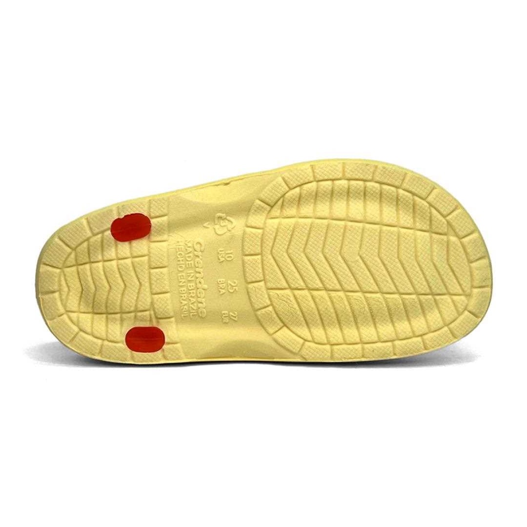 Clog Grendene Babuche 44 Gatos Cuties 22545 Amarelo/Laranja