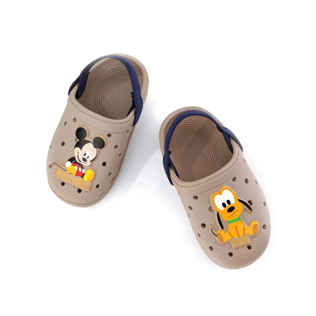 Clog Grendene Kids Menina 22745 Marrom/Azul Clog Grendene Kids Menina 22745 Marrom/Azul