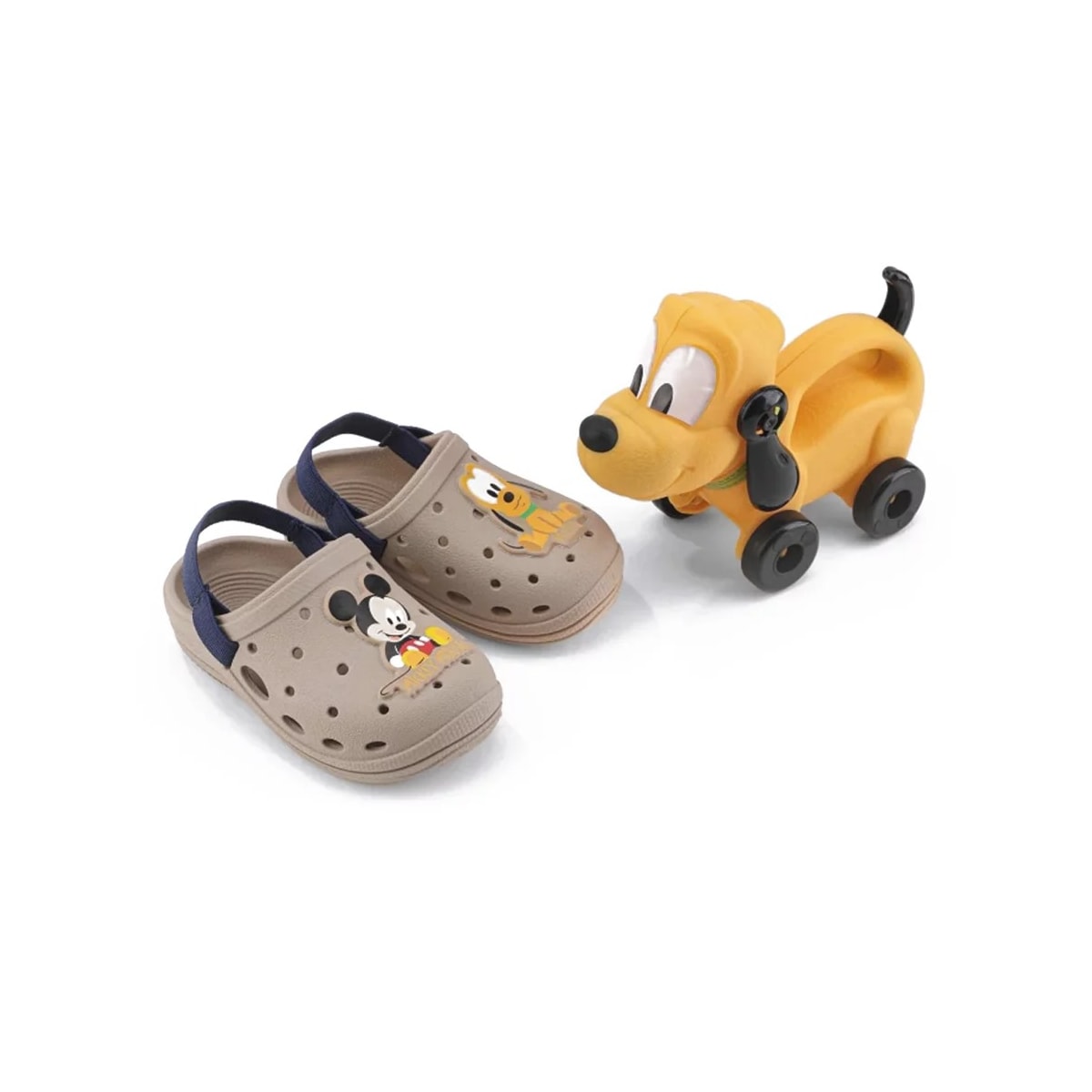 Clog Grendene Kids Menina 22745 Marrom/Azul Clog Grendene Kids Menina 22745 Marrom/Azul