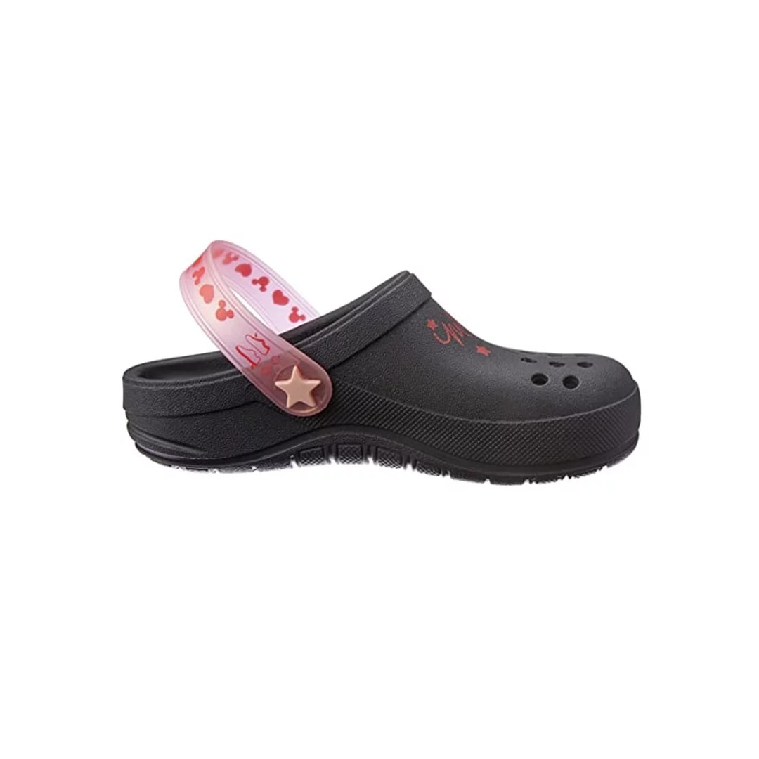 Clog Grendene Kids Menina 22753 Preto/Rosa