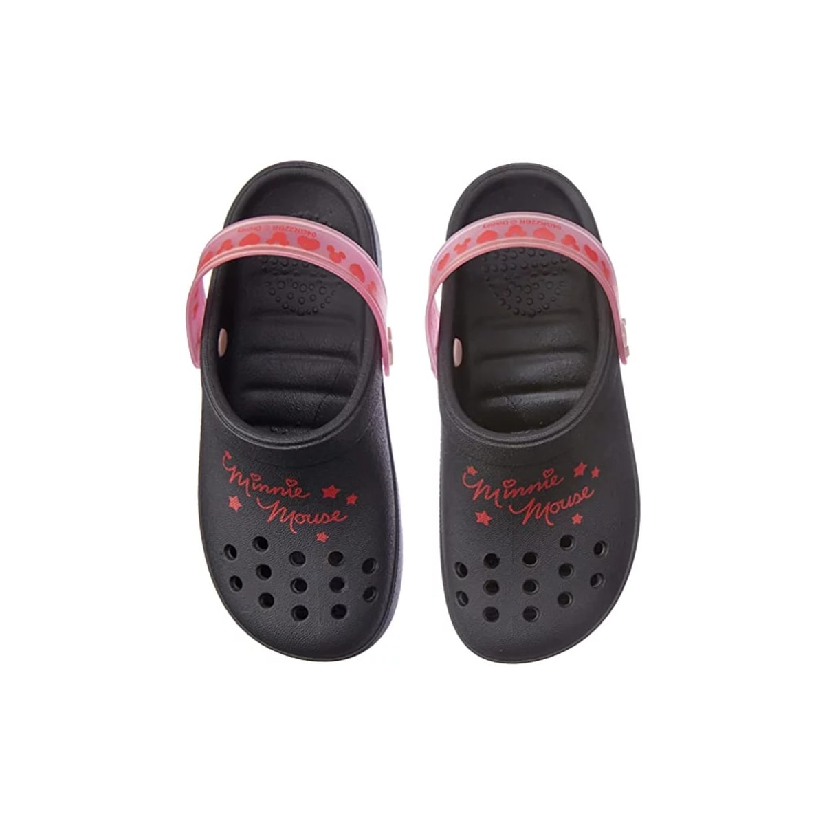 Clog Grendene Kids Menina 22753 Preto/Rosa