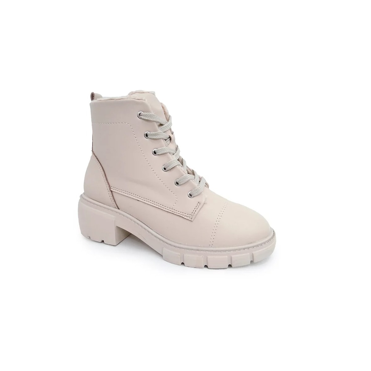 Coturno Beira Rio Feminino 9077.101 Creme Coturno Beira Rio Feminino 9077.101 Creme