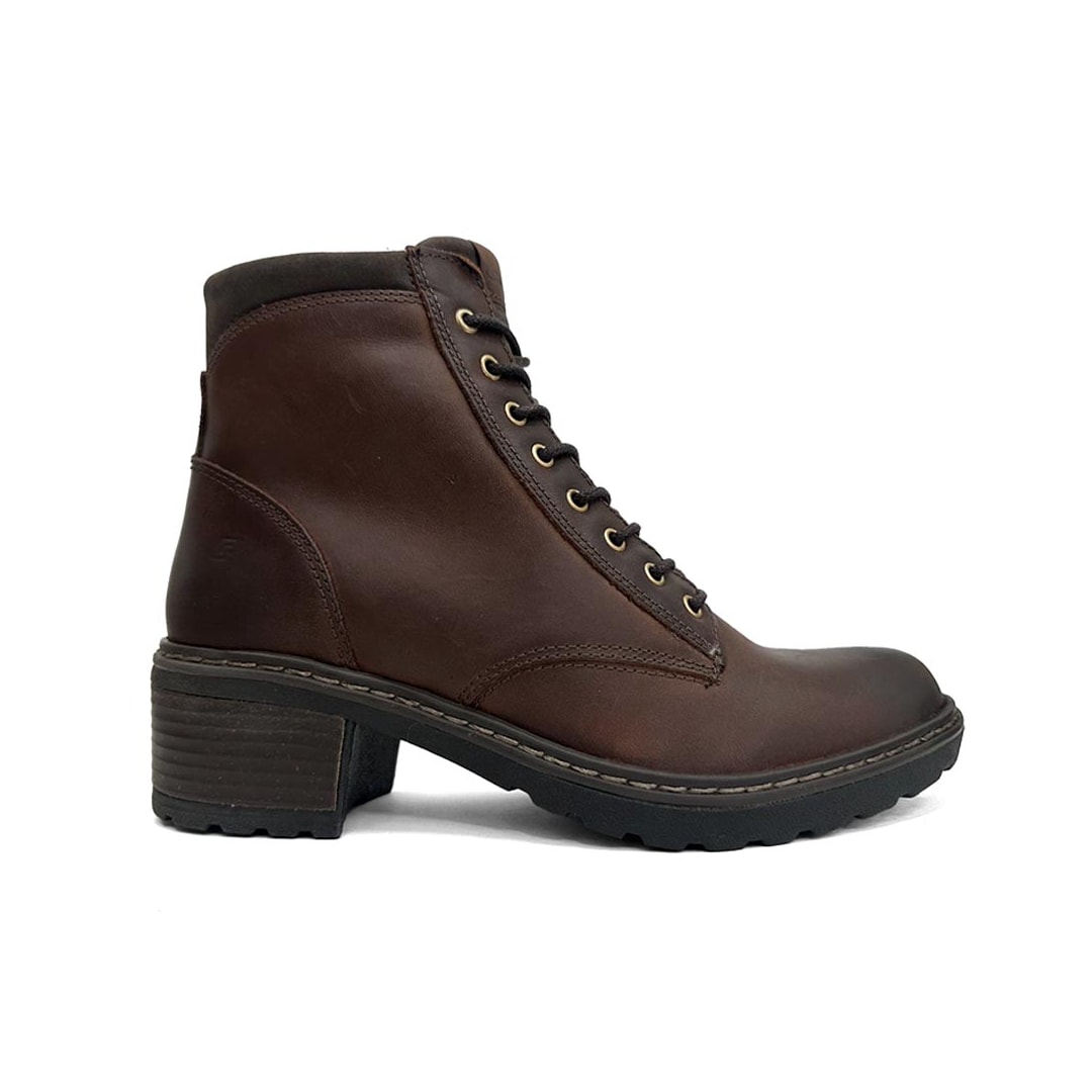 Coturno Freeway Feminino Em Couro Flora Crazy Horse Mogno Coturno Freeway Feminino Em Couro Flora Crazy Horse Mogno