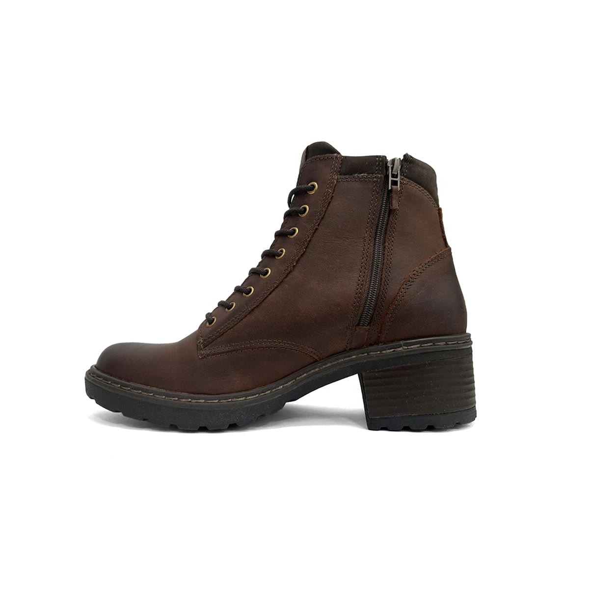 Coturno Freeway Feminino Em Couro Flora Crazy Horse Mogno Coturno Freeway Feminino Em Couro Flora Crazy Horse Mogno
