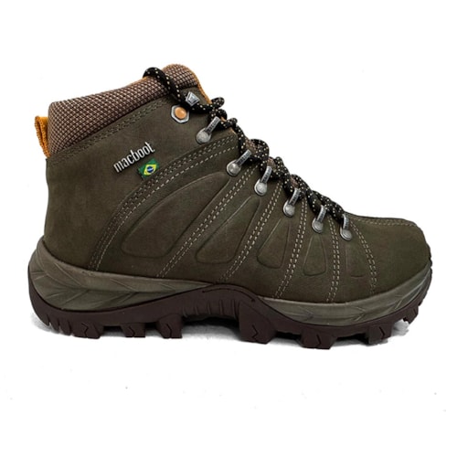 Detalhe - Coturno Macboot Adventure De Couro P31002 05 Harpia (02) Babaçu