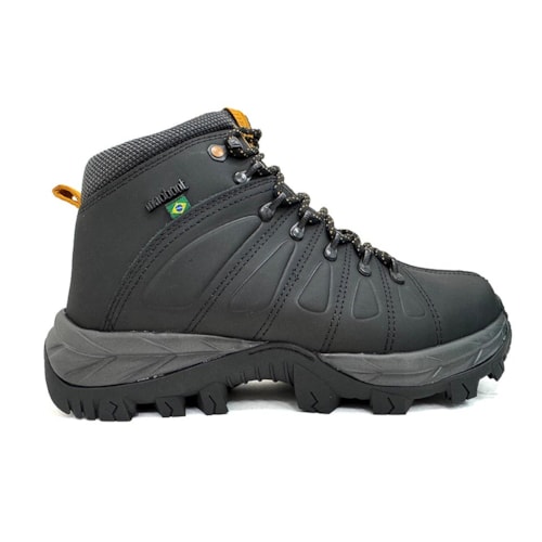 Detalhe - Coturno Macboot Adventure De Couro P31002 05 Harpia (02) Grafite