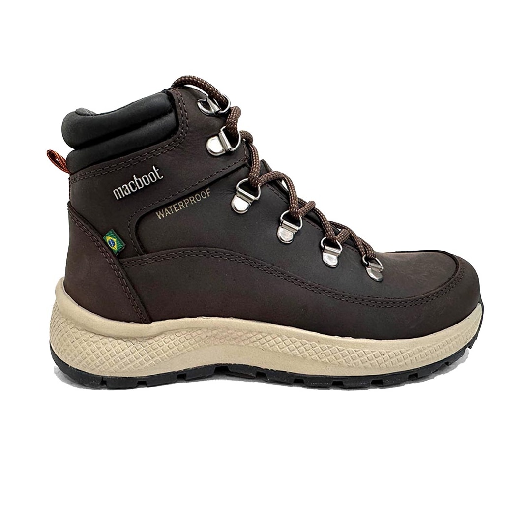 Coturno Macboot Feminino Adventure De Couro P26012 01 Sabine Cafe Coturno Macboot Feminino Adventure De Couro P26012 01 Sabine Cafe