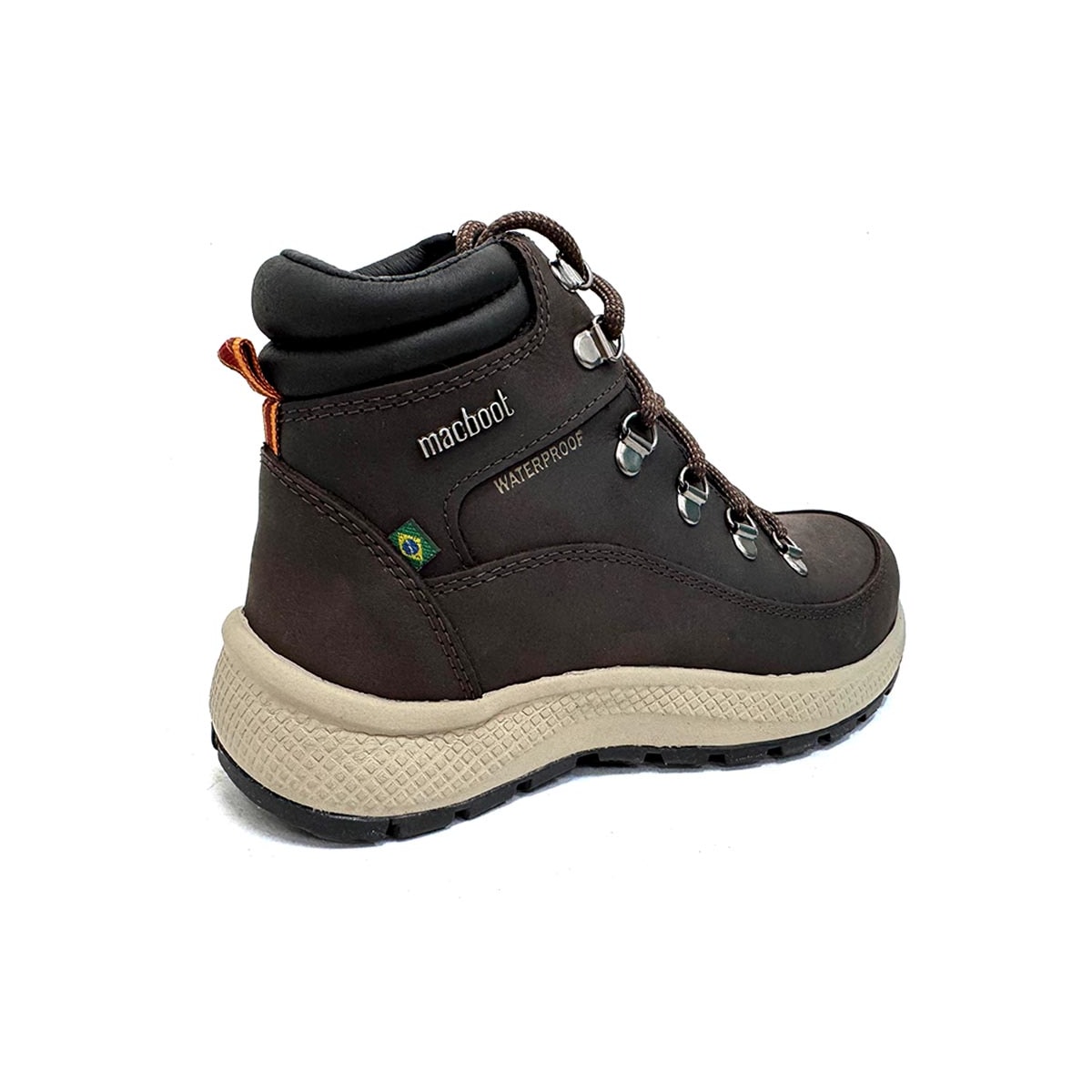 Coturno Macboot Feminino Adventure De Couro P26012 01 Sabine Cafe Coturno Macboot Feminino Adventure De Couro P26012 01 Sabine Cafe
