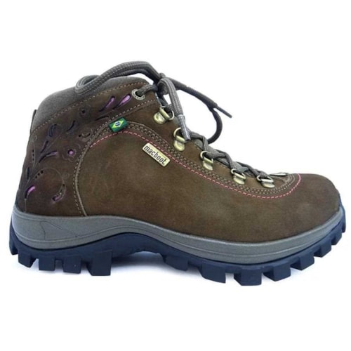Detalhe - Coturno Macboot Feminino Alecrim Andiroba