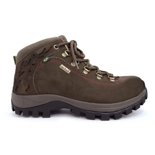 Detalhe - Coturno Macboot Feminino Alecrim Cinza