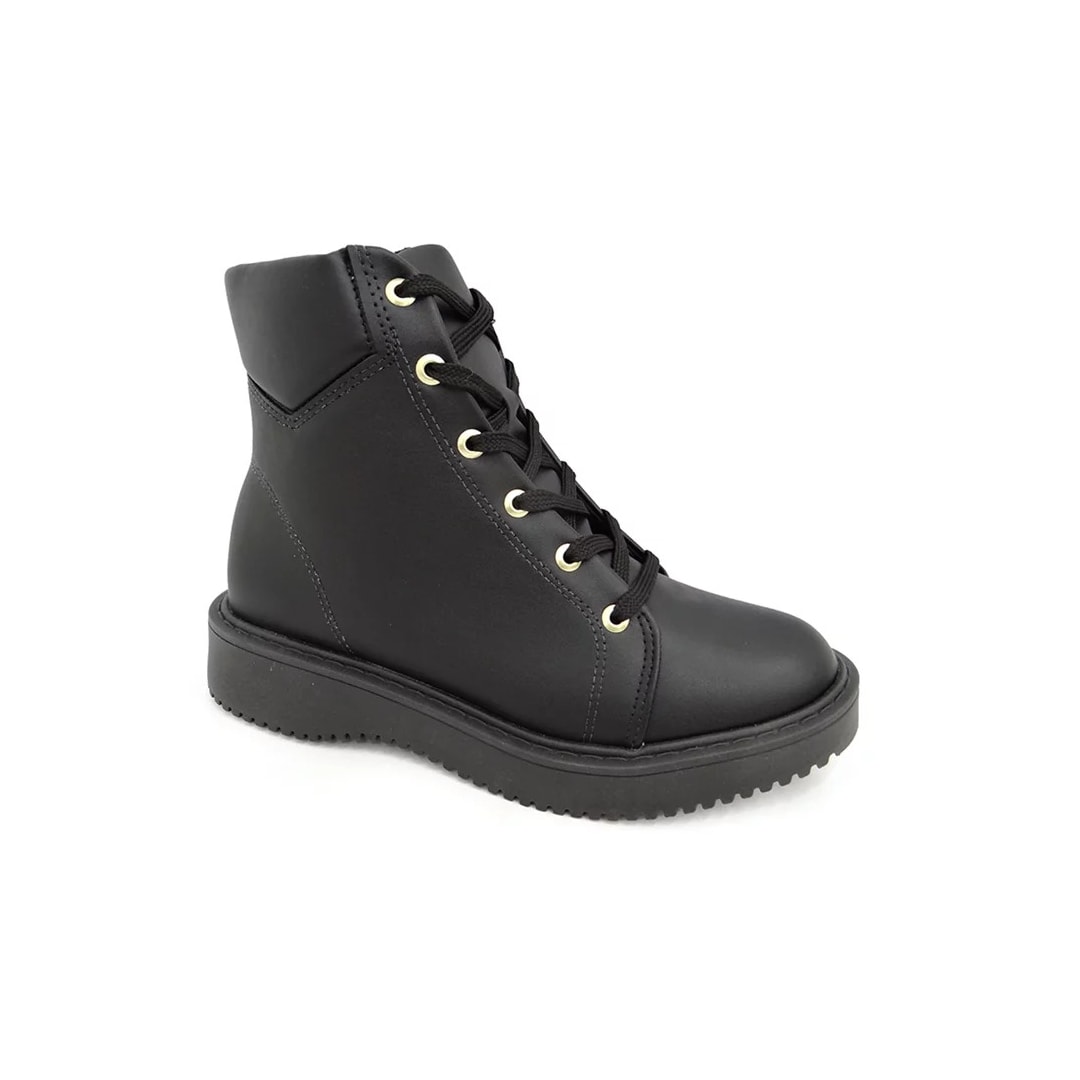 Coturno Moleca Feminino 5339.104 Preto Coturno Moleca Feminino 5339.104 Preto