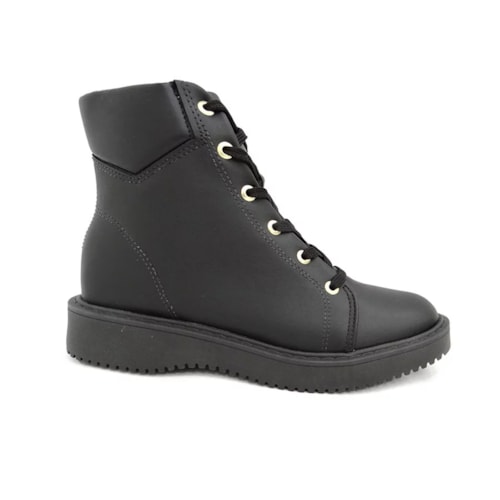 Detalhe - Coturno Moleca Feminino 5339.104 Preto