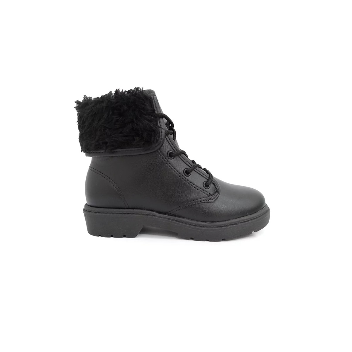 Coturno Molekinha Kids Menina 2164.117 Preto Coturno Molekinha Kids Menina 2164.117 Preto