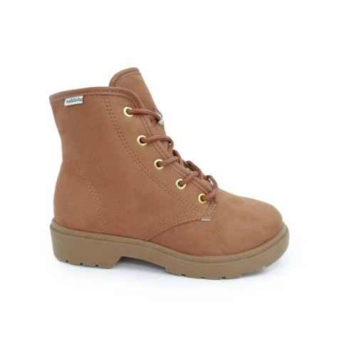 Coturno Molekinha Kids Menina 2164.124 Camel