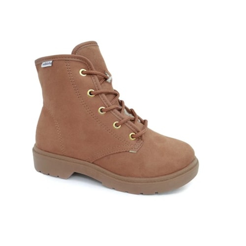 Coturno Molekinha Kids Menina 2164.124 Camel