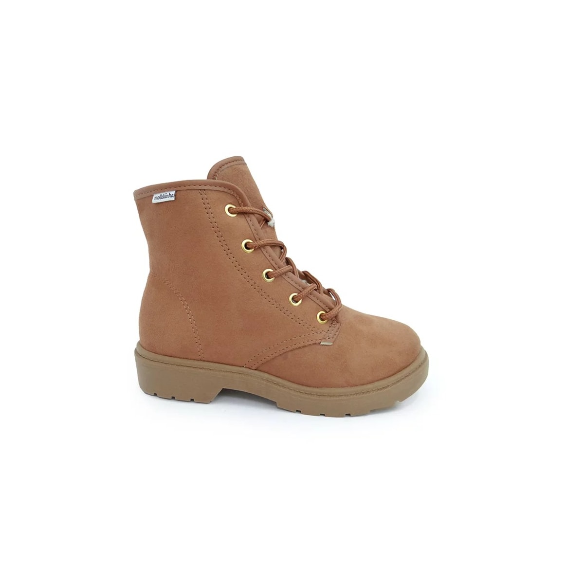 Coturno Molekinha Kids Menina 2164.124 Camel Coturno Molekinha Kids Menina 2164.124 Camel