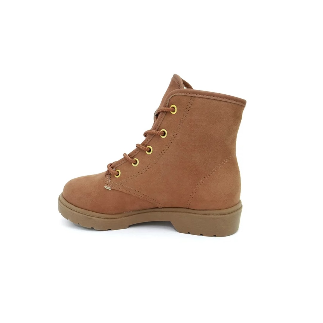 Coturno Molekinha Kids Menina 2164.124 Camel Coturno Molekinha Kids Menina 2164.124 Camel