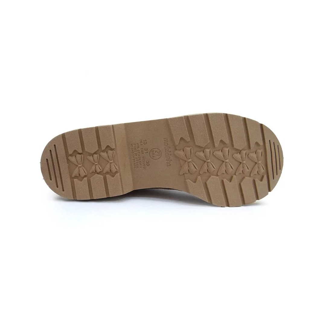 Coturno Molekinha Kids Menina 2164.124 Camel