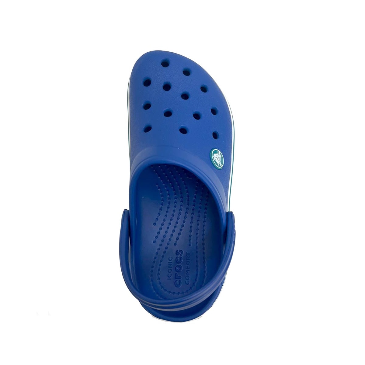 Crocs Sandália Infantil Crocband Clog 207005-4Pi Blue Bolt Crocs Sandália Infantil Crocband Clog 207005-4Pi Blue Bolt