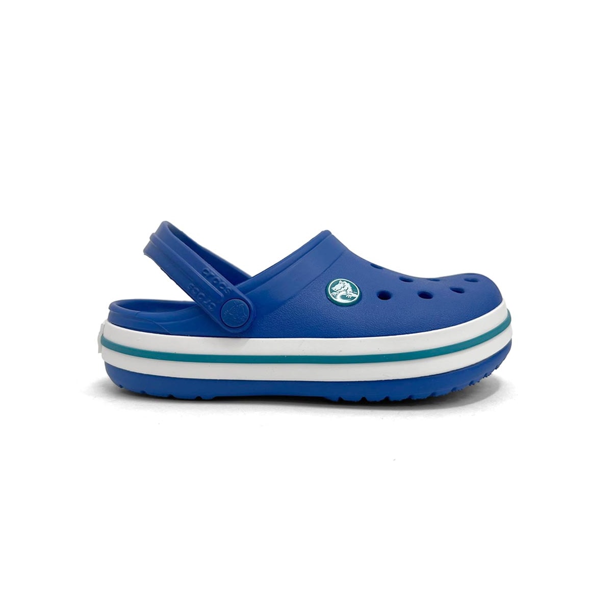 Crocs Sandália Infantil Crocband Clog 207005-4Pi Blue Bolt Crocs Sandália Infantil Crocband Clog 207005-4Pi Blue Bolt