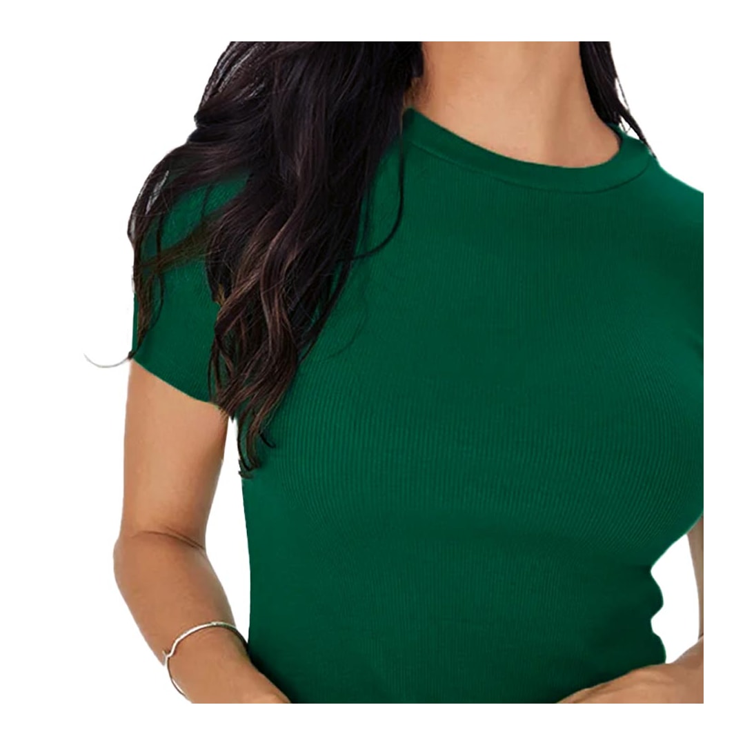 Cropped Malwee Meia Manga 114191 Musgo Cropped Malwee Meia Manga 114191 Musgo