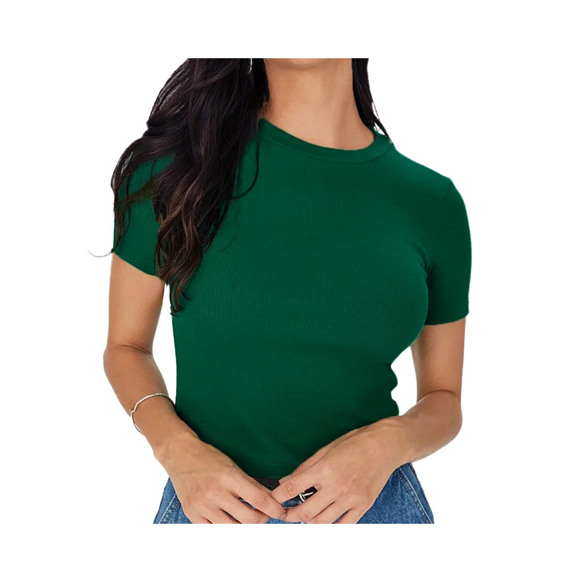 Cropped Malwee Meia Manga 114191 Musgo Cropped Malwee Meia Manga 114191 Musgo