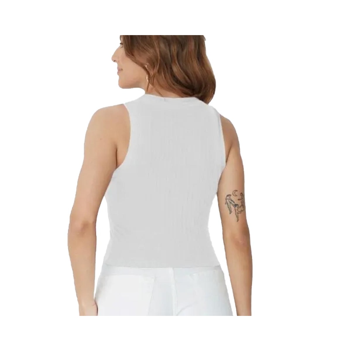 Cropped Malwee Sem Manga 113554 Cinza